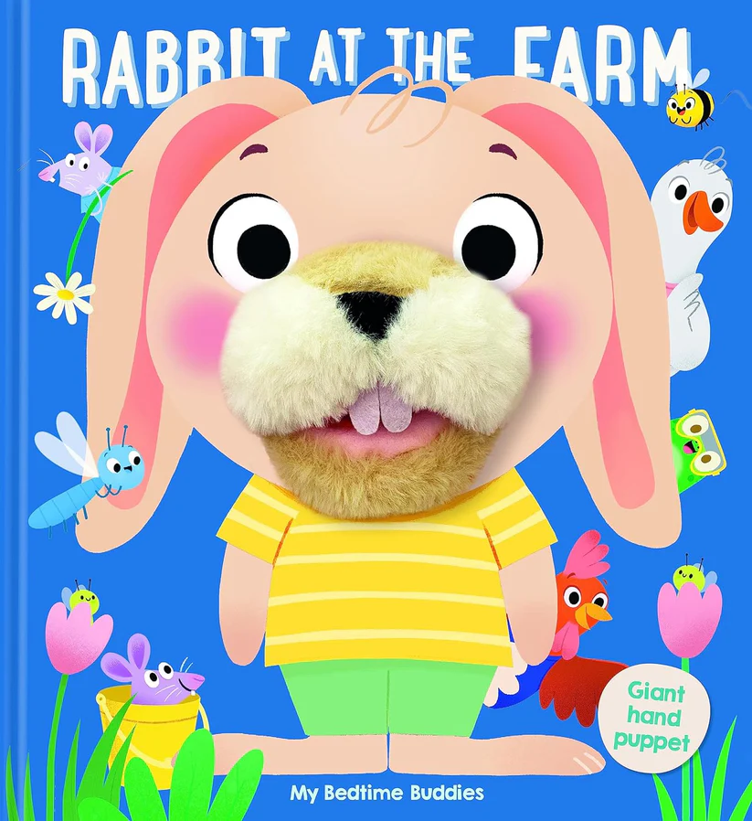 My Bedtime Buddies: Rabbit at the Farm - Board Book - Almicrophone