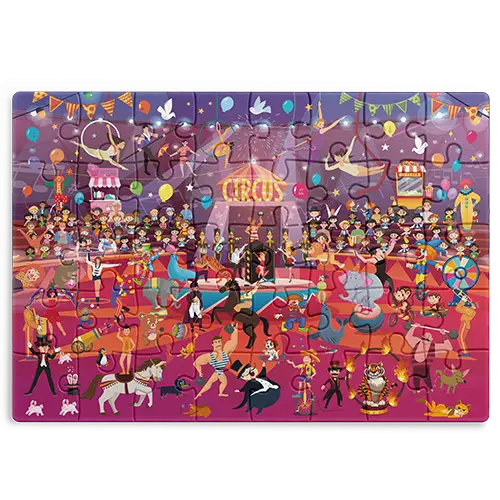 Observation Puzzle& Game – At the Circus - الصورة 4