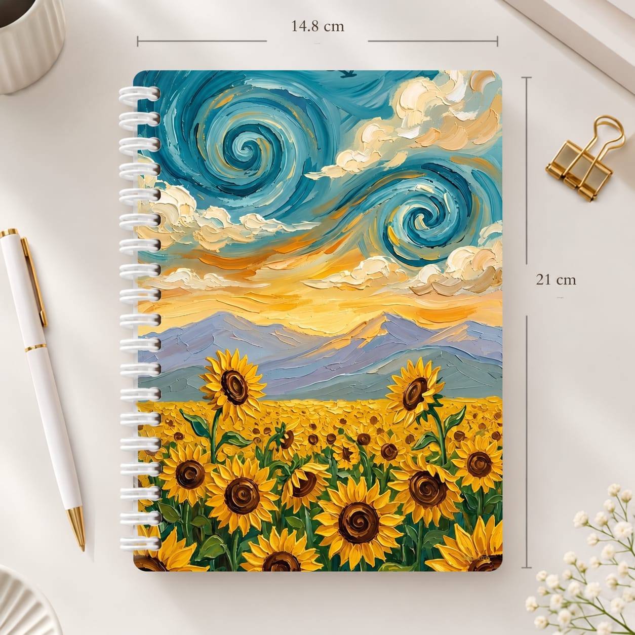 Sunflower Notebook - الصورة 2