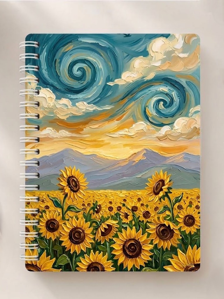 Sunflower Notebook